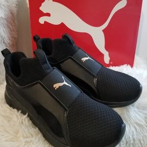 Womens Puma Rebel Mid wins sneaker